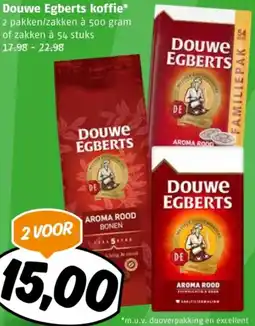 Poiesz Douwe Egberts koffie aanbieding