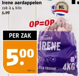 Poiesz Irene aardappelen aanbieding