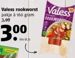 Poiesz Valess rookworst aanbieding