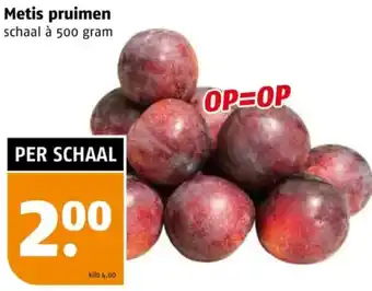 Poiesz Metis pruimen aanbieding