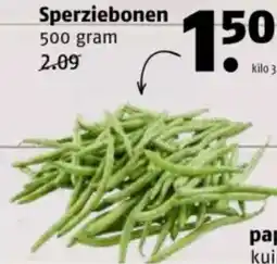 Poiesz Sperziebonen aanbieding