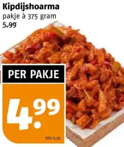 Poiesz Kipdijshoarma aanbieding