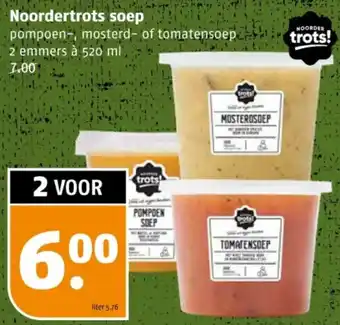 Poiesz Noordertrots soep aanbieding