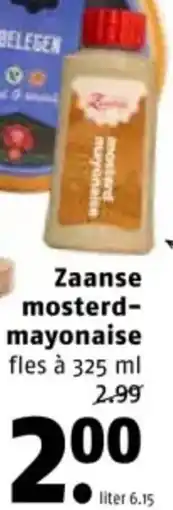 Poiesz Zaanse mosterd mayonaise aanbieding