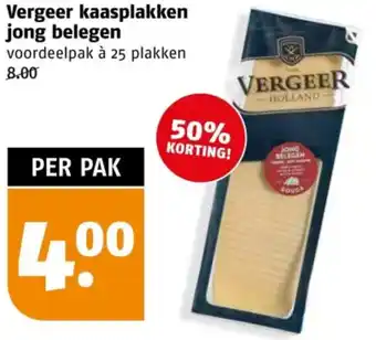 Poiesz Vergeer kaasplakken jong belegen aanbieding