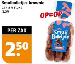 Poiesz Smulbolletjes brownie aanbieding