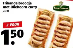 Poiesz Frikandelbroodje met Oliehoorn curry aanbieding