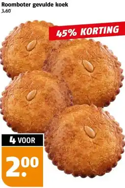 Poiesz Roomboter gevulde koek aanbieding