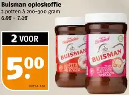 Poiesz Buisman oploskoffie aanbieding