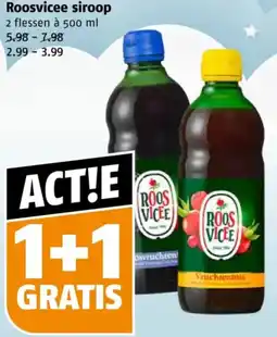 Poiesz Roosvicee siroop aanbieding