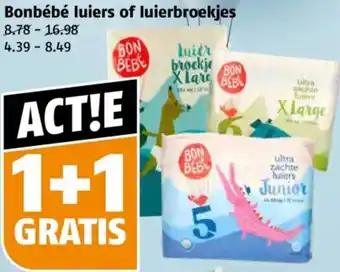 Poiesz Bonbébé luiers of luierbroekjes aanbieding