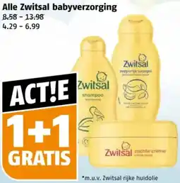 Poiesz Alle Zwitsal babyverzorging aanbieding