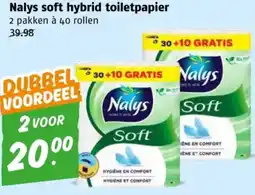 Poiesz Nalys soft hybrid toiletpapier aanbieding