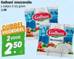 Poiesz Galbani mozzarella aanbieding