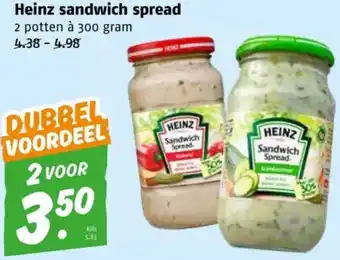 Poiesz Heinz sandwich spread aanbieding
