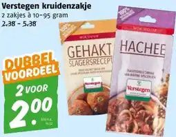 Poiesz Verstegen kruidenzakje aanbieding
