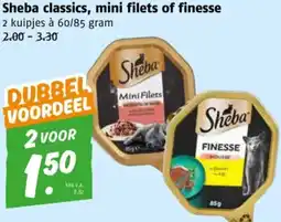 Poiesz Sheba classics, mini filets of finesse aanbieding