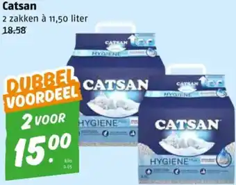 Poiesz Catsan aanbieding