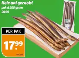 Poiesz Hele aal gerookt aanbieding