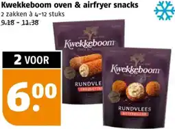 Poiesz Kwekkeboom oven & airfryer snacks aanbieding