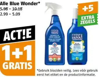 Poiesz Alle Blue Wonder aanbieding