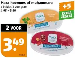 Poiesz Maza hoemoes of muhammara aanbieding