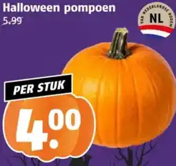 Poiesz Halloween pompoen aanbieding