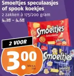 Poiesz Smoeltjes speculaasjes of spook koekjes aanbieding