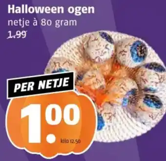 Poiesz Halloween ogen aanbieding