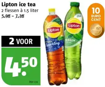 Poiesz Lipton ice tea aanbieding