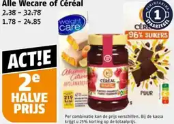 Poiesz Alle Wecare of Céréal aanbieding
