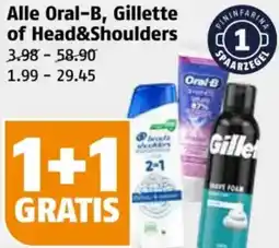 Poiesz Alle Oral-B, Gillette of Head&Shoulders aanbieding
