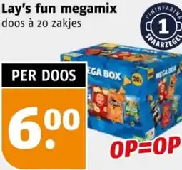 Poiesz Lay's fun megamix aanbieding