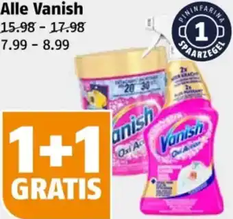 Poiesz Alle Vanish aanbieding