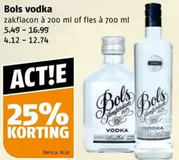 Poiesz Bols vodka aanbieding