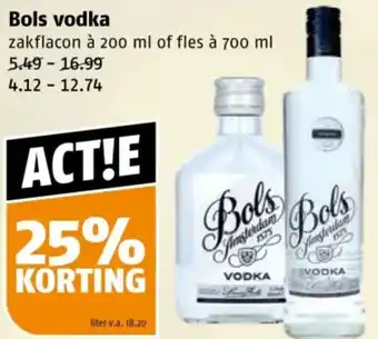 Poiesz Bols vodka aanbieding