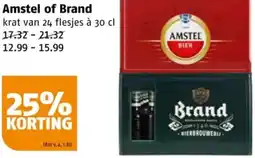 Poiesz Amstel of Brand aanbieding