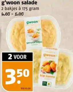 Poiesz G'woon salade aanbieding