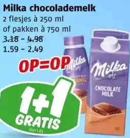 Poiesz Milka chocolademelk aanbieding