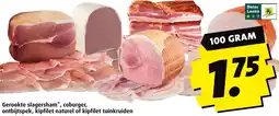 Boni Gerookte slagersham, coburger, ontbijtspek, kipfilet naturel of kipfilet tuinkruiden aanbieding