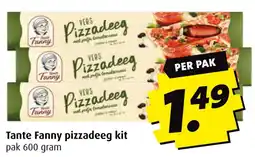 Boni Tante Fanny pizzadeeg kit aanbieding
