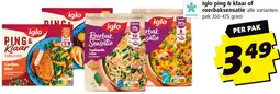 Boni Iglo ping & klaar of roerbaksensatie aanbieding