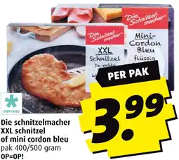 Boni Die schnitzelmacher XXL schnitzel of mini cordon bleu aanbieding