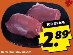 Boni Hertenbiefstuk aanbieding
