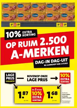 Boni Croma bakken en braden wikkel aanbieding