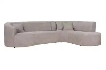 Woonsquare Salvador hoekbank greige aanbieding