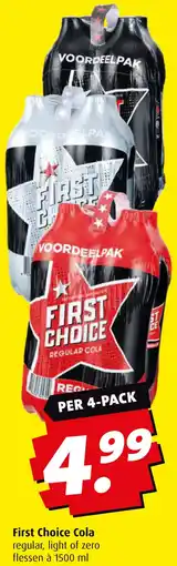 Boni First Choice Cola aanbieding