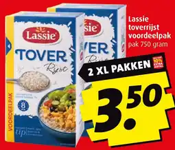Boni Lassie toverrijst voordeelpak aanbieding