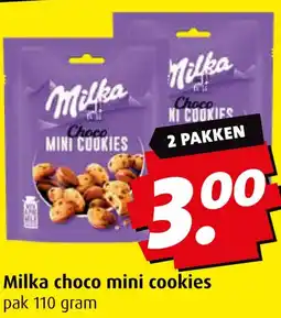 Boni Milka choco mini cookies aanbieding