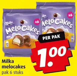 Boni Milka melocakes aanbieding